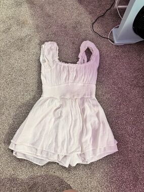 Hollister White Womens Romper